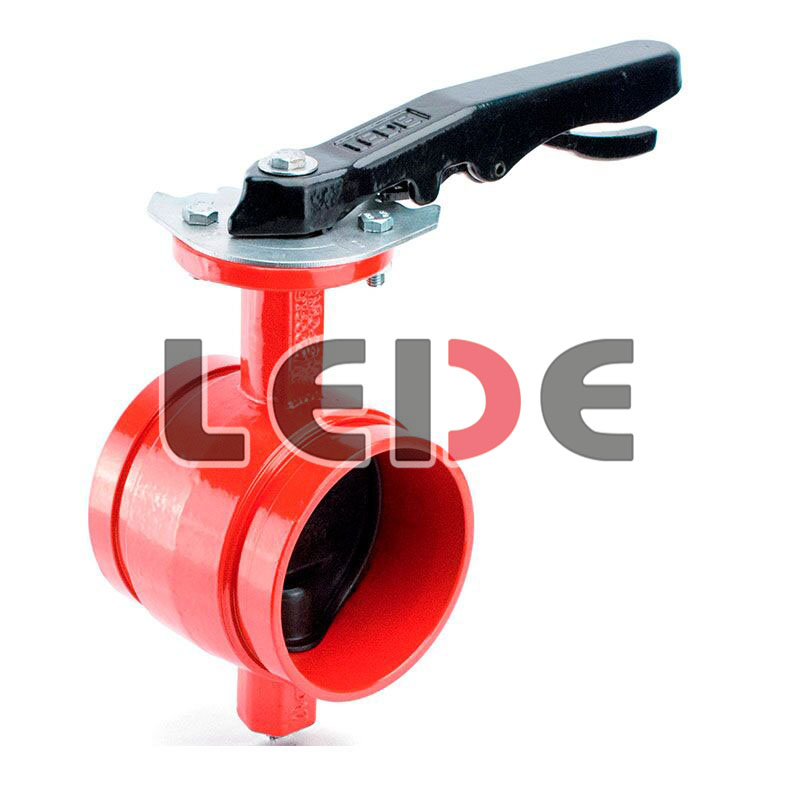 自密封手(shou)柄溝槽中(zhōng)線蝶閥