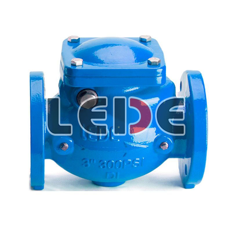 法蘭(lán)旋啟式(shì)止回閥(fa)