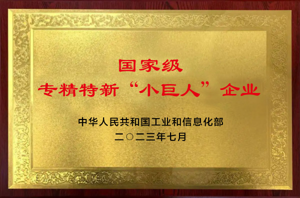 宁波合万汽车制造有限责任公司吉林分公司榮膺(yīng)國家級專精(jīng)特新“小巨人(rén)”企業